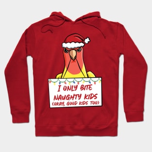 Only Bite Naughty Kids Lutino Peach Faced Lovebird Hoodie